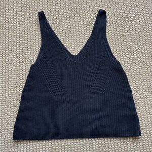 Express Cable Knit Tank Top